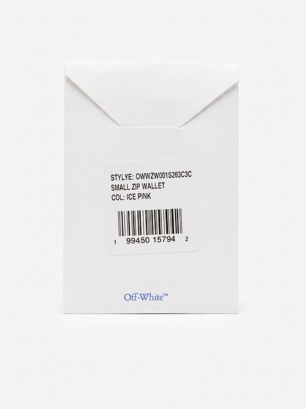 Off-White Pink Small Zip Wallet - Picture 5 of 5